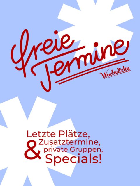 Ihr habt so fleißig gebucht, da haben wir euch noch ein paar Zusatztermine eingestellt! Ein paar letzte Plätze gibts auch noch für WiG Schweißen und Töpfern… außerdem noch unser Dolce Vita Spezial mit @potteryvy .
Ein paar freie Slots für Weihnachtsfeiern, Mädelsabende und Co. gibt es auch noch, also meldet euch gerne bei uns!
